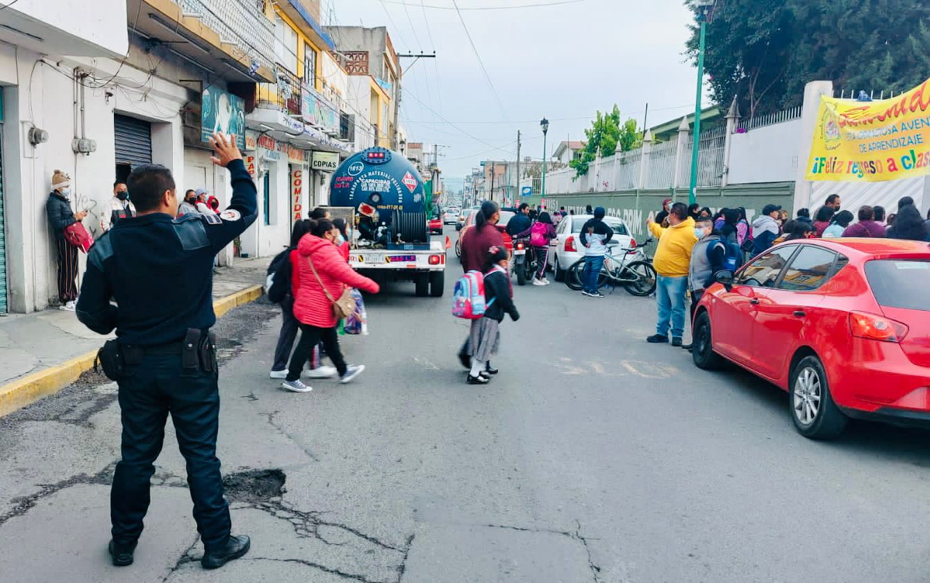 Implementan en Chiautempan regreso a clases seguro